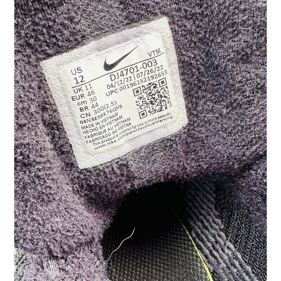 Nike DJ4702-002 Air Max Scorpion Triple Black Knit Running Sneakers Men’s SZ 12 main image 11